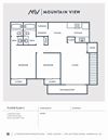 Mountain View Apartments Floorplan C Mountain View Apartments Floorplan C